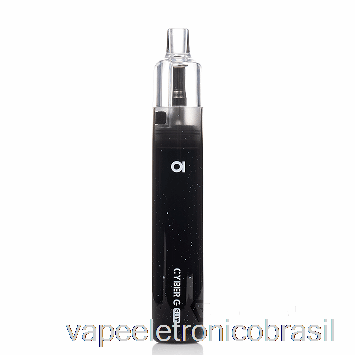 Vape Eletrônico Aspire Cyber G Slim Pod System Galaxy Black